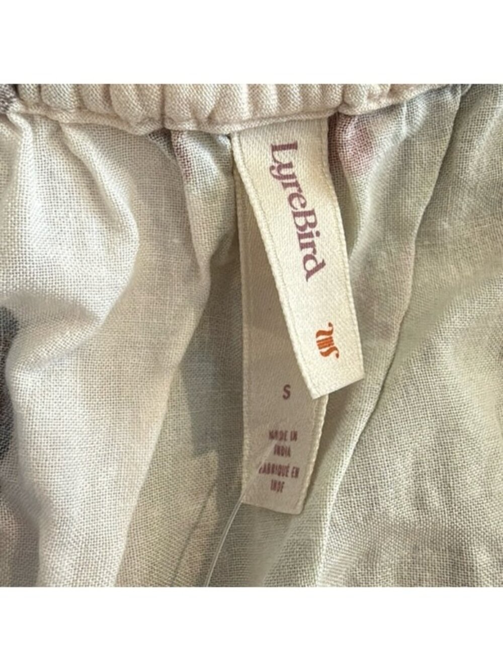 NWT Anthropologie LyreBird Size Small Printed Tie-Back Midi Nap Dress - Picture 11 of 15